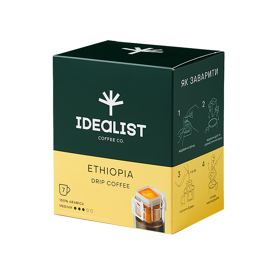 Drip Coffee Ethiopia by Idealist